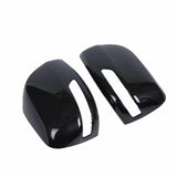 1Pair Carbon Fiber Rearview Side Mirror Decoration Cover for Toyota