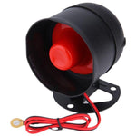 1-Way Car Alarm Vehicle System Keyless Entry Siren + 2 Remote Control