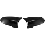 1 Pair Mirror Cover For Bmw 5 6 7 Series F10 F18 F11 F06(Gloss Black)