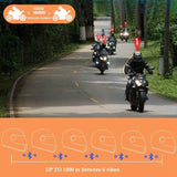 1Pc Freedconn T-Max Motorcycle Helmet Bluetooth Walkie-Talkie Orange