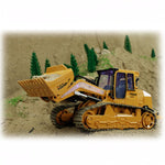 2.4Ghz Electric Rc Truck Bulldozer Remote Control Car For Kids Gifts