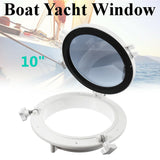 10Inch Boat Yacht Round Porthole Opening Port Light Hatch Marine