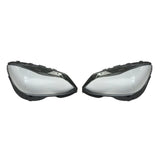 1Pair Car Clear Headlamp Lens Cover For Mercedes Benz E-Class W212