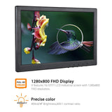10.1 Inch 1024X800 LCD Display TFT Screen AV VGA BNC HDMI Video Input