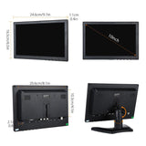 10.1 Inch 1024X800 LCD Display TFT Screen AV VGA BNC HDMI Video Input