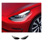 2 PCS Fog Lamp Protective Film Covers Kit for 2018 2019 Tesla Model 3