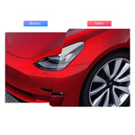 2 PCS Fog Lamp Protective Film Covers Kit for 2018 2019 Tesla Model 3