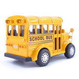 1:38 School Bus Pull Back Diecast Model Toy Car Vehicle Toys