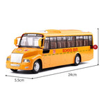 1:32 Scale School Bus Model Children Bus Toys Metal Model Toys