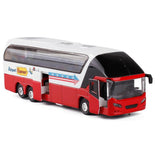 1:32 Alloy Car Models,High Simulation Tour Bus, Metal Diecasts