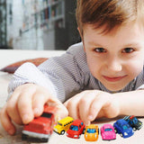 12Pack Pull Back Vehicles Mini Diecast Toy Set for Toddlers & Kids