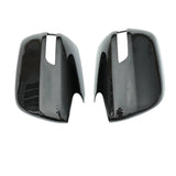 1Pair Carbon Fiber Rearview Side Mirror Decoration Cover for Toyota