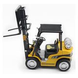 1:24 Diecast Construction Forklift Hoist Model Cars Boy Truck Toys