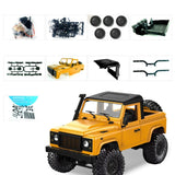 1/12 RC Rock Crawler D90 2.4G 4WD Car Truck Toys Unassembled Kit