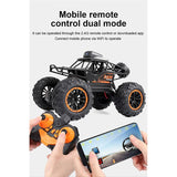 2.4G 1:18 Four-Wheel Drive with 720P WIFI Camera Climbing Car Toy