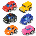 12Pack Pull Back Vehicles Mini Diecast Toy Set for Toddlers & Kids